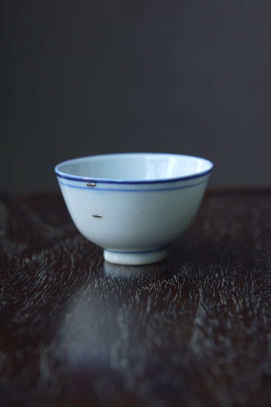 Ancients Hand-Painted Blue Line with Staples Chinese Gongfu Teacup|Best Ceramics