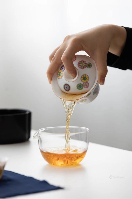 Travel Friendly Dehua Porcelain Chinese Gongfu Gaiwan Teaset|Best Ceramics