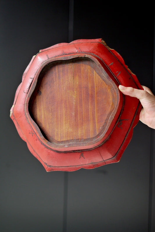 Vintage Lacquer Wood Artwork