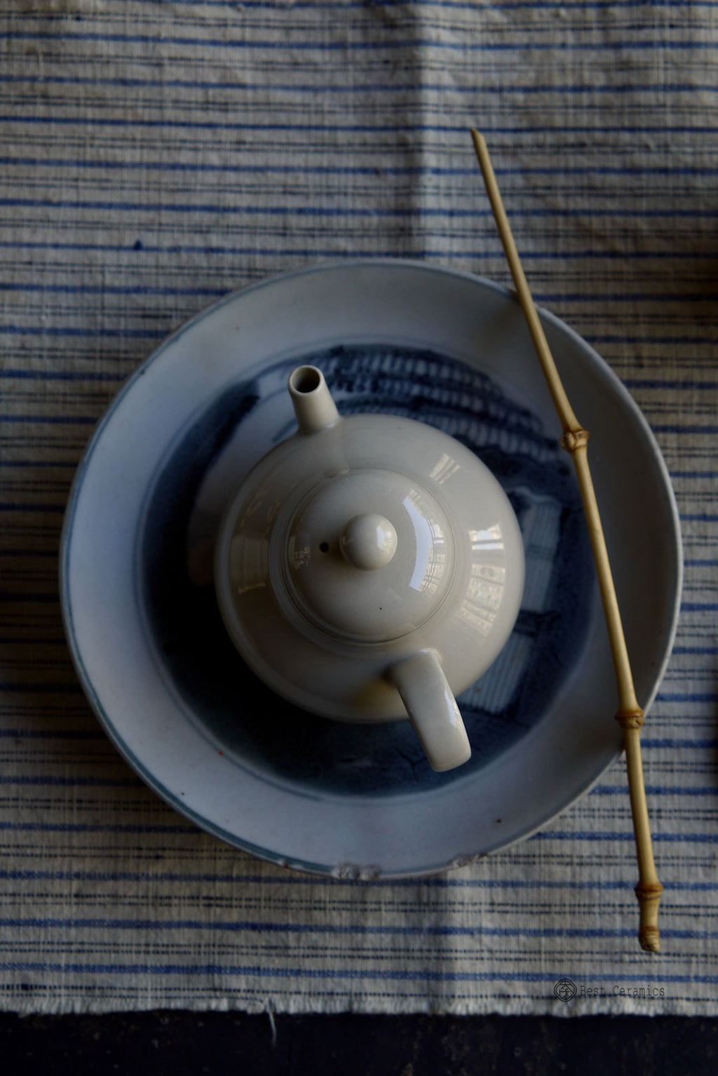 Pu-erh Friendly Dehua Wood Ash Glazed Wide Gongfu Teapot|Best Ceramics