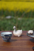 Handmade Wood-Fired Dehua White Porcelain Duck Tea Pet|Best Ceramics