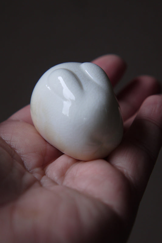 Dehua Porcelain Modern Minimalist White Porcelain Bunny|Best Ceramics