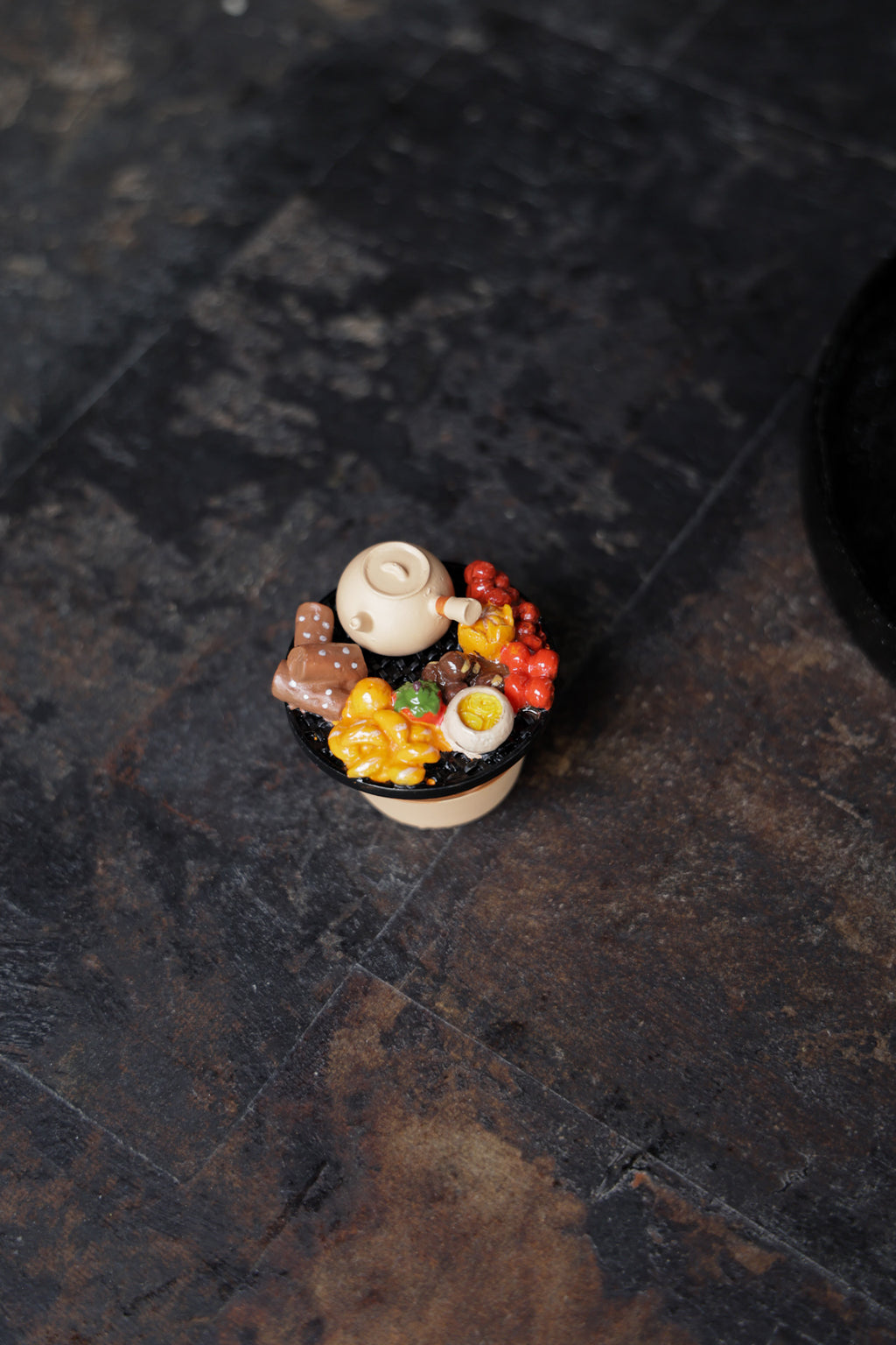 Best Ceramics-Adorable Stove-Side Tea Scene Ornament – Perfect Gift for Tea Lovers