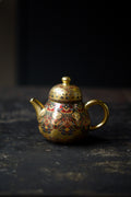 Regal Golden Elegance Dehua Porcelain Delicate Teapot|Best Ceramics