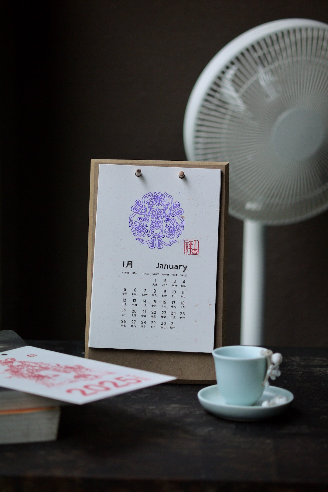Unique Handcrafted Chinese-Inspired New Year Gift Calendar|Best Ceramics