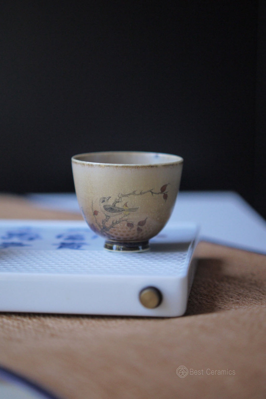 Chinese Handpainted Dehua Porcelain Kungfu Ceramic Teacup|Best Ceramics