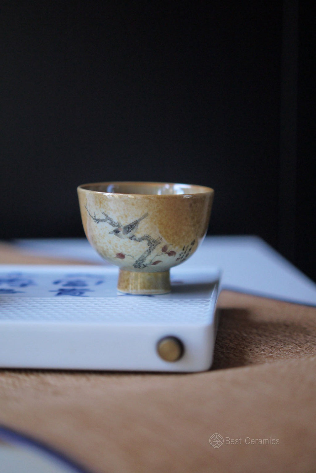 Chinese Handpainted Dehua Porcelain Kungfu Ceramic Teacup|Best Ceramics