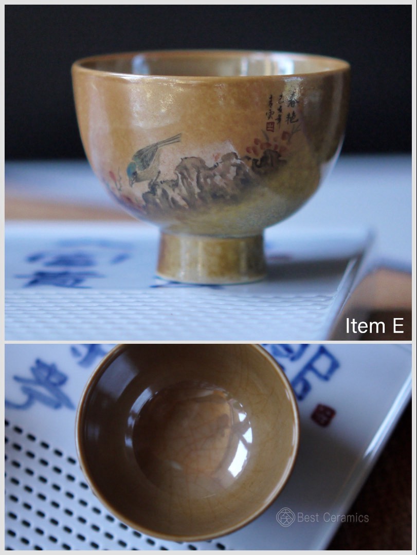Chinese Handpainted Dehua Porcelain Kungfu Ceramic Teacup|Best Ceramics