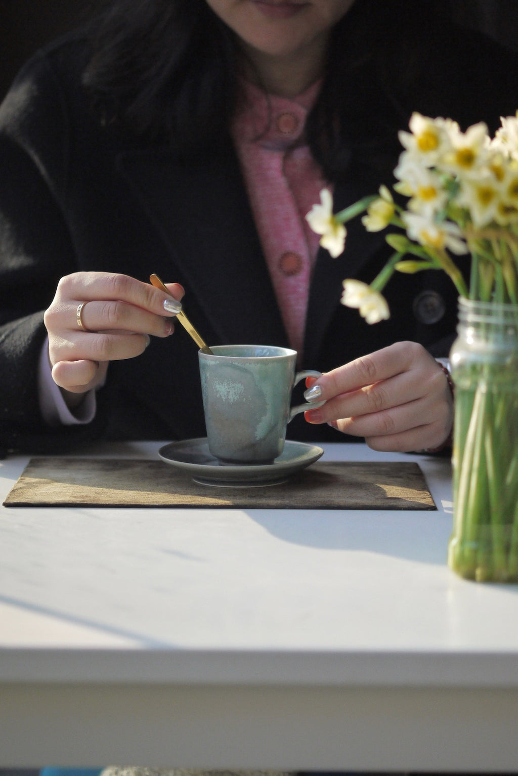 Dehua Porcelain Mug Crack Bliss Vintage Coffee Cup|BestCeramics