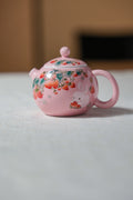Strawberry Bunny Tea Collection | Matte Pink Hand-Painted Ceramic