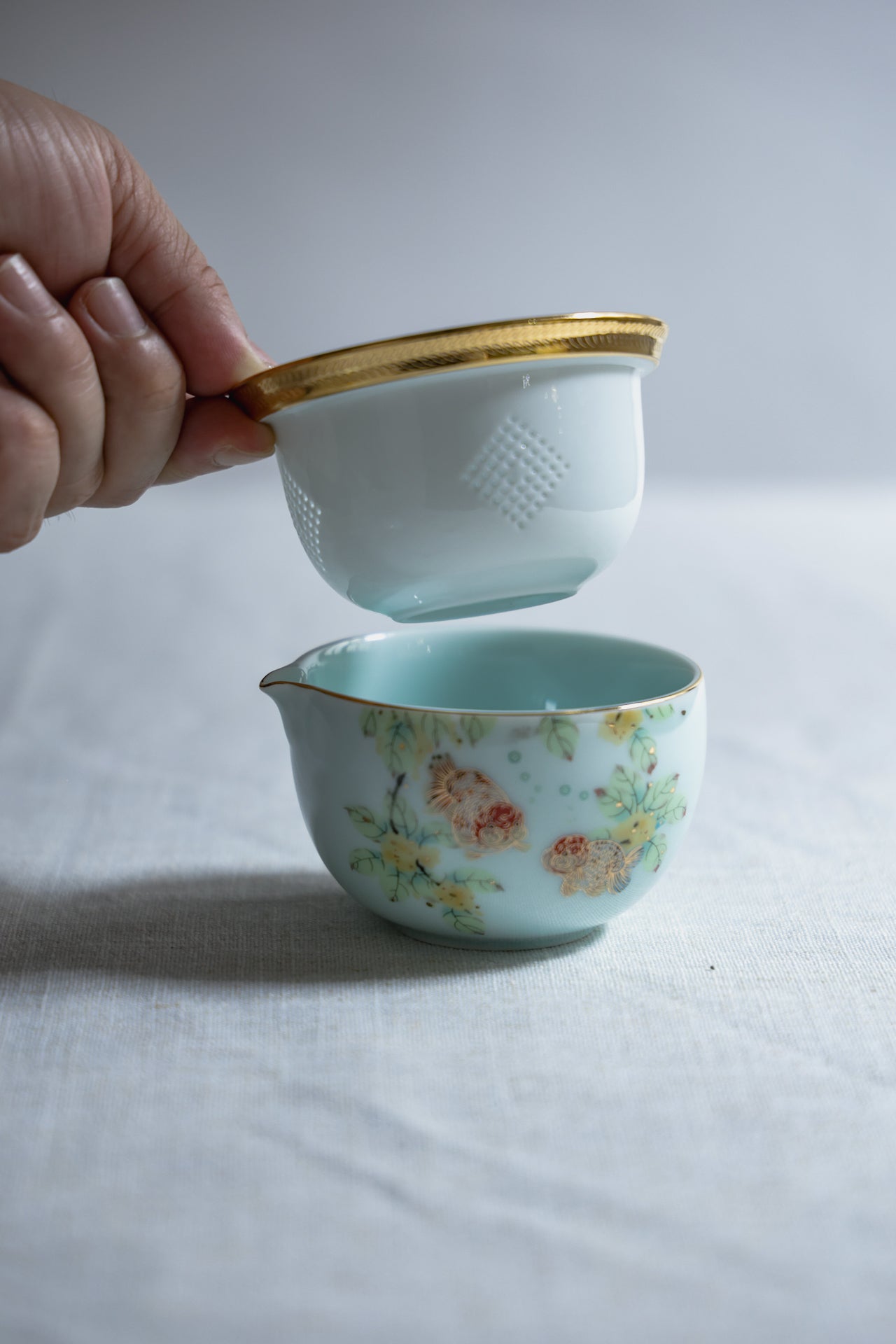 Modular Travel Tea System | Compact Brewer with Fairness Pitcher