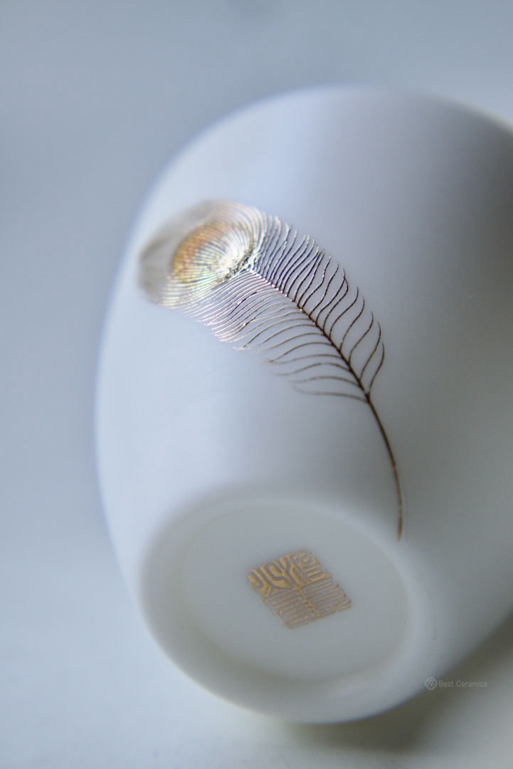 Gorgeous Peacock Teacup