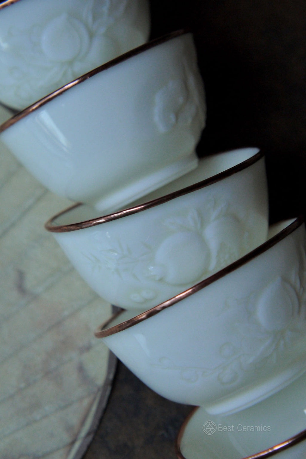 Vintage Dehua White Porcelain Handcarved Elegance Tea Cup|Best Ceramics