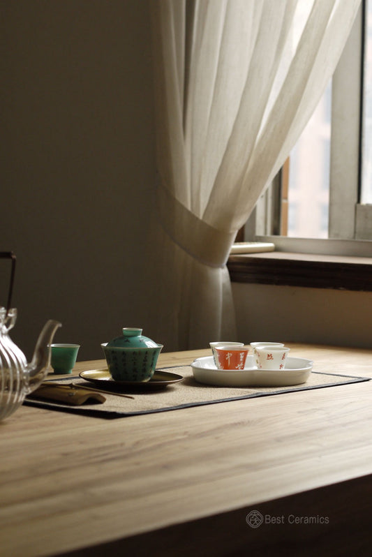 Jingdezhen Handcrafted Song Moonlit Reflections Gaiwan|Best Ceramics