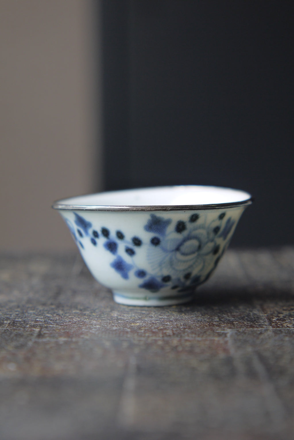 Jingdezhen Qinghua Painted Antique Porcelain Kungfu Teacup BestCeramics