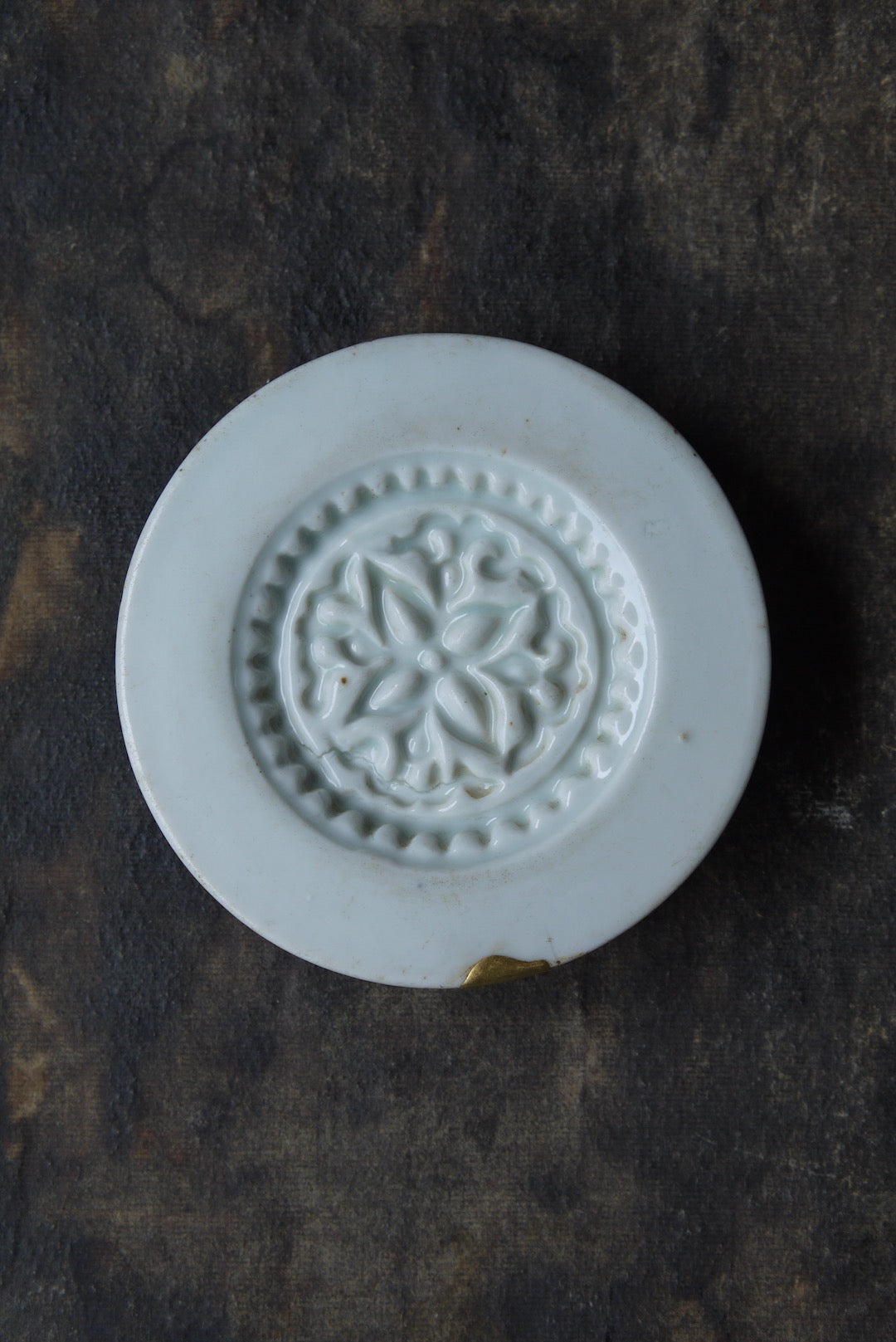 Kintsugi Repaired Wabisabi Vintage Dehua Porcelain Pot Support-Best Ceramics