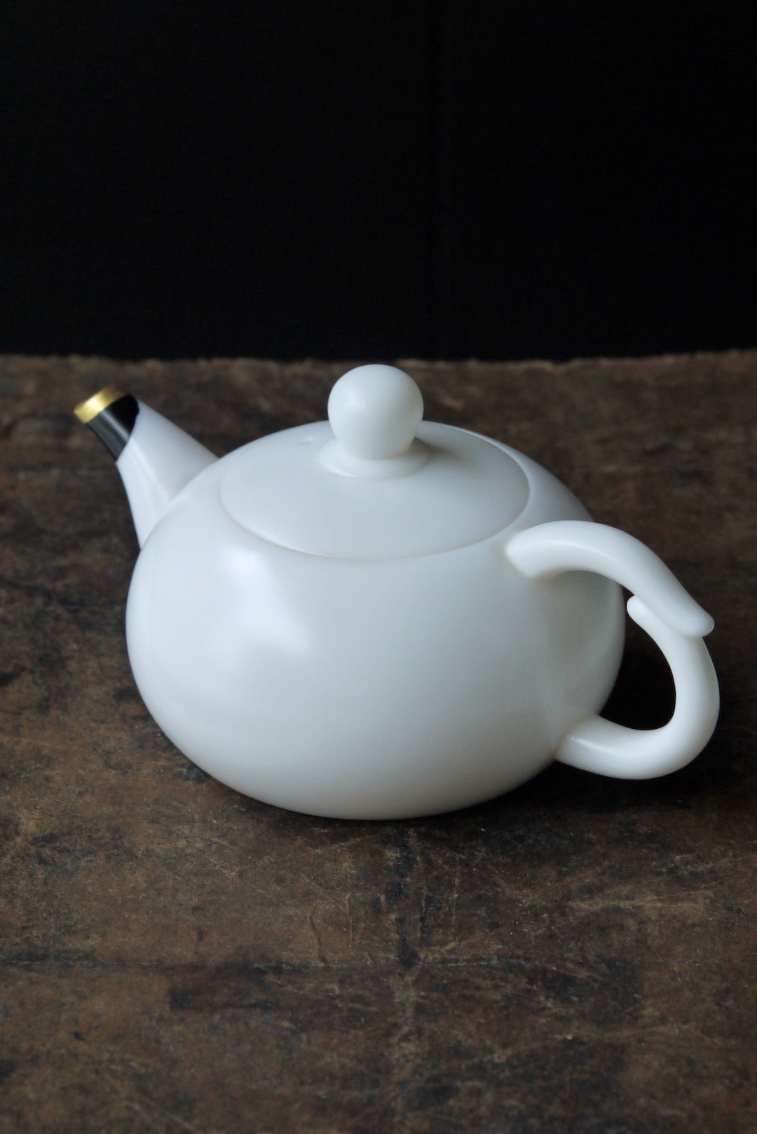 Dehua Jade Porcelain Kintsugi Refined Craftsmanship Teapot|Best Ceramics