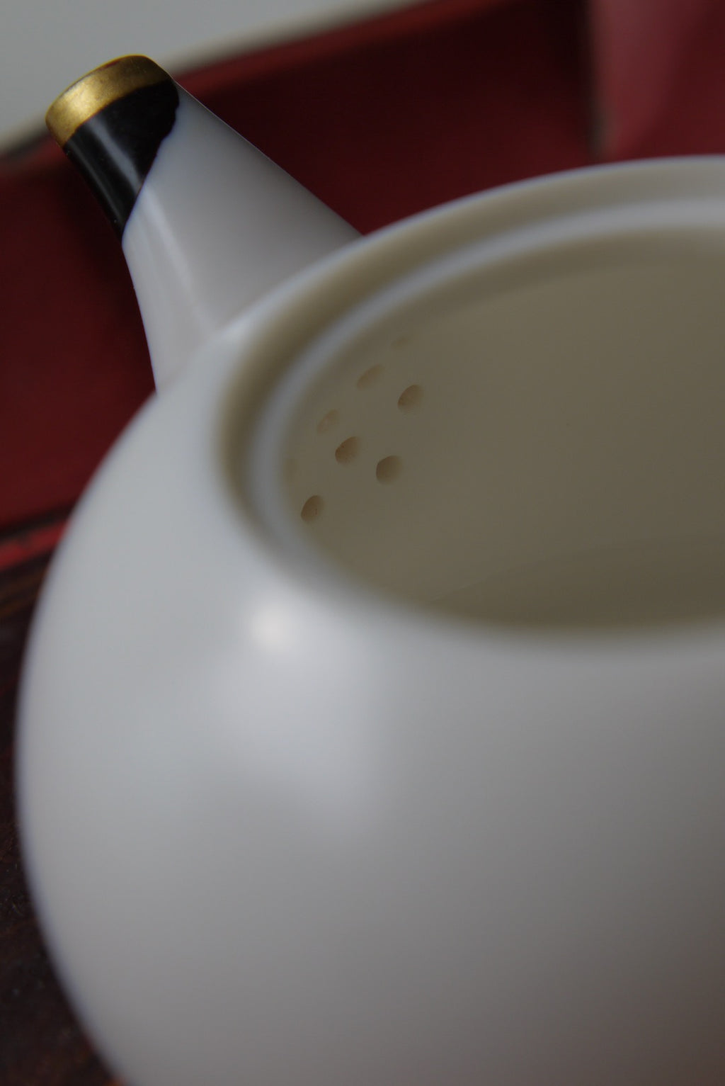 Dehua Jade Porcelain Kintsugi Refined Craftsmanship Teapot|Best Ceramics