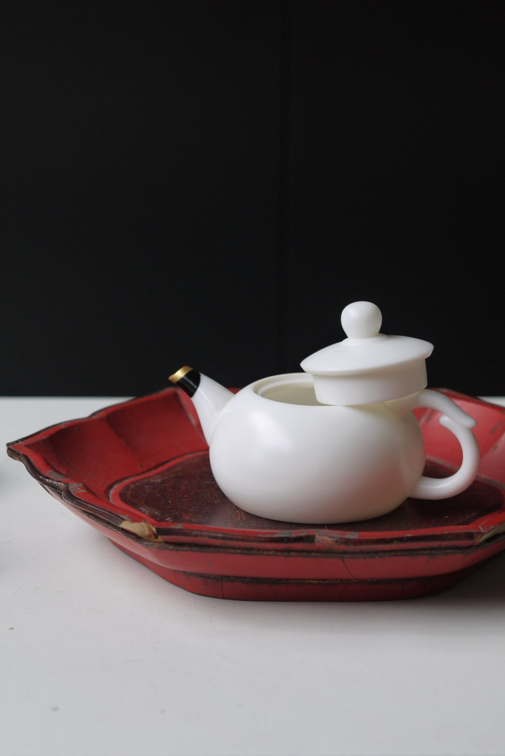 Dehua Jade Porcelain Kintsugi Refined Craftsmanship Teapot|Best Ceramics