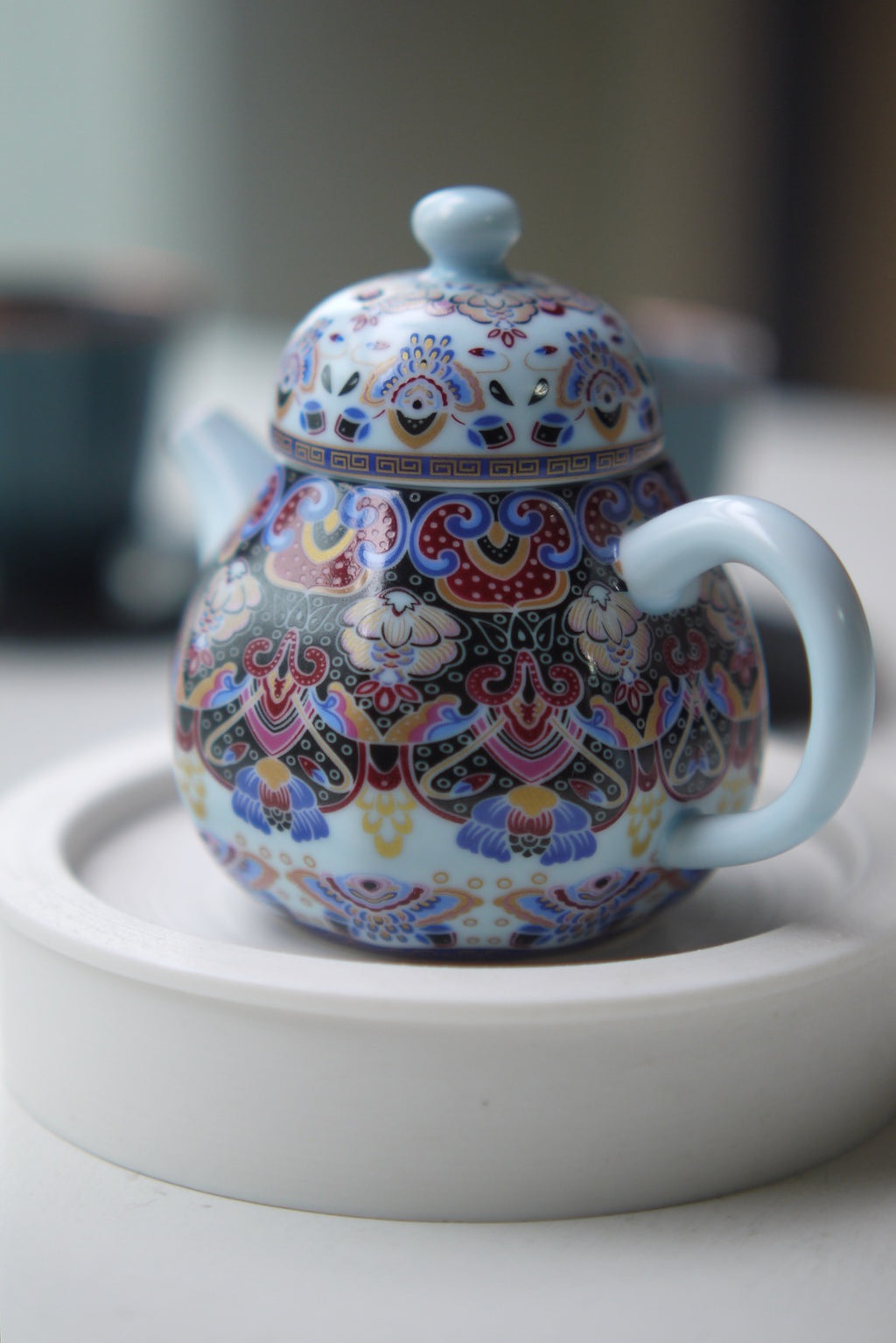 Eastern Elegance Mini Vintage Style Kungfu Teapot|BestCeramics