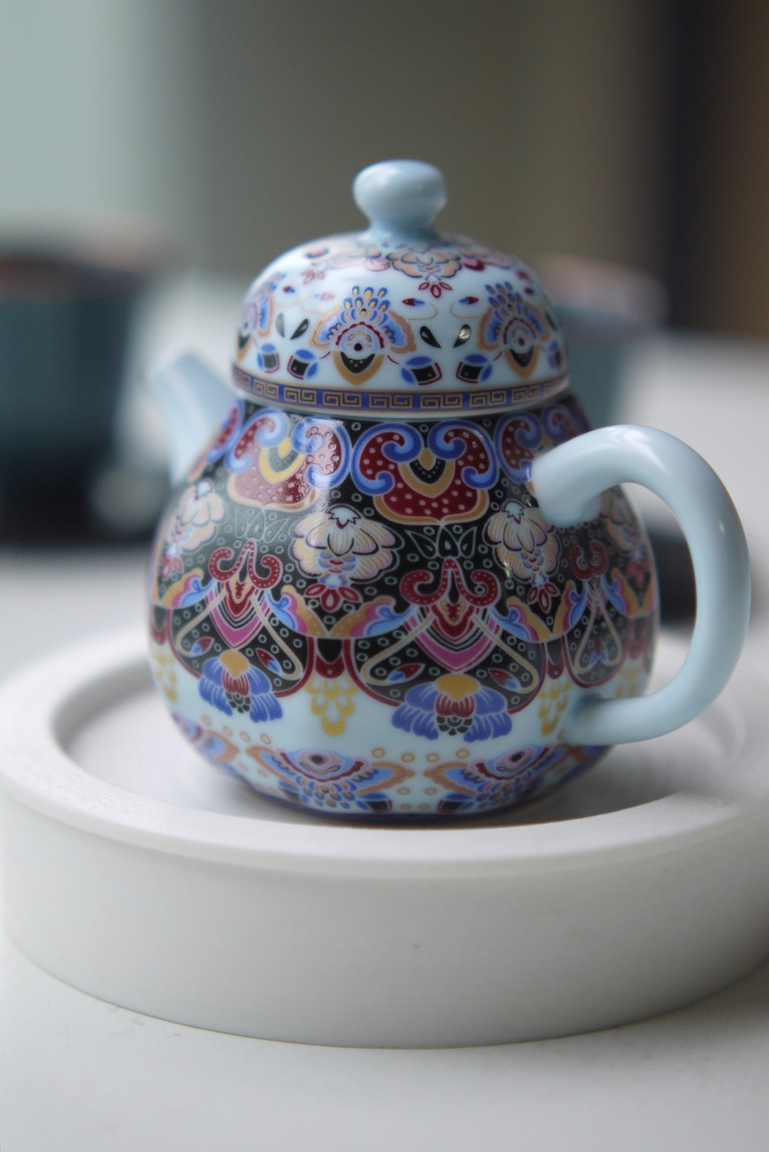 Eastern Elegance Mini Vintage Style Kungfu Teapot|BestCeramics
