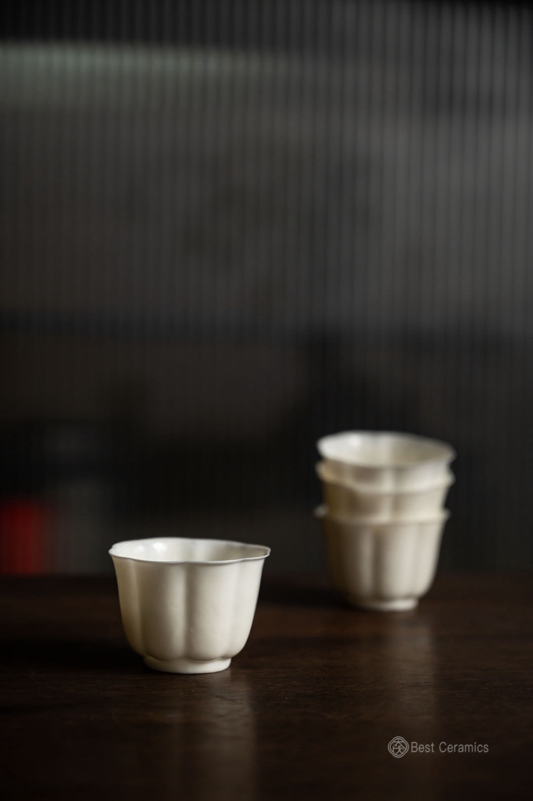 China Handcrafted Dehua Porcelain Antique Floral Teacup|Best Ceramics