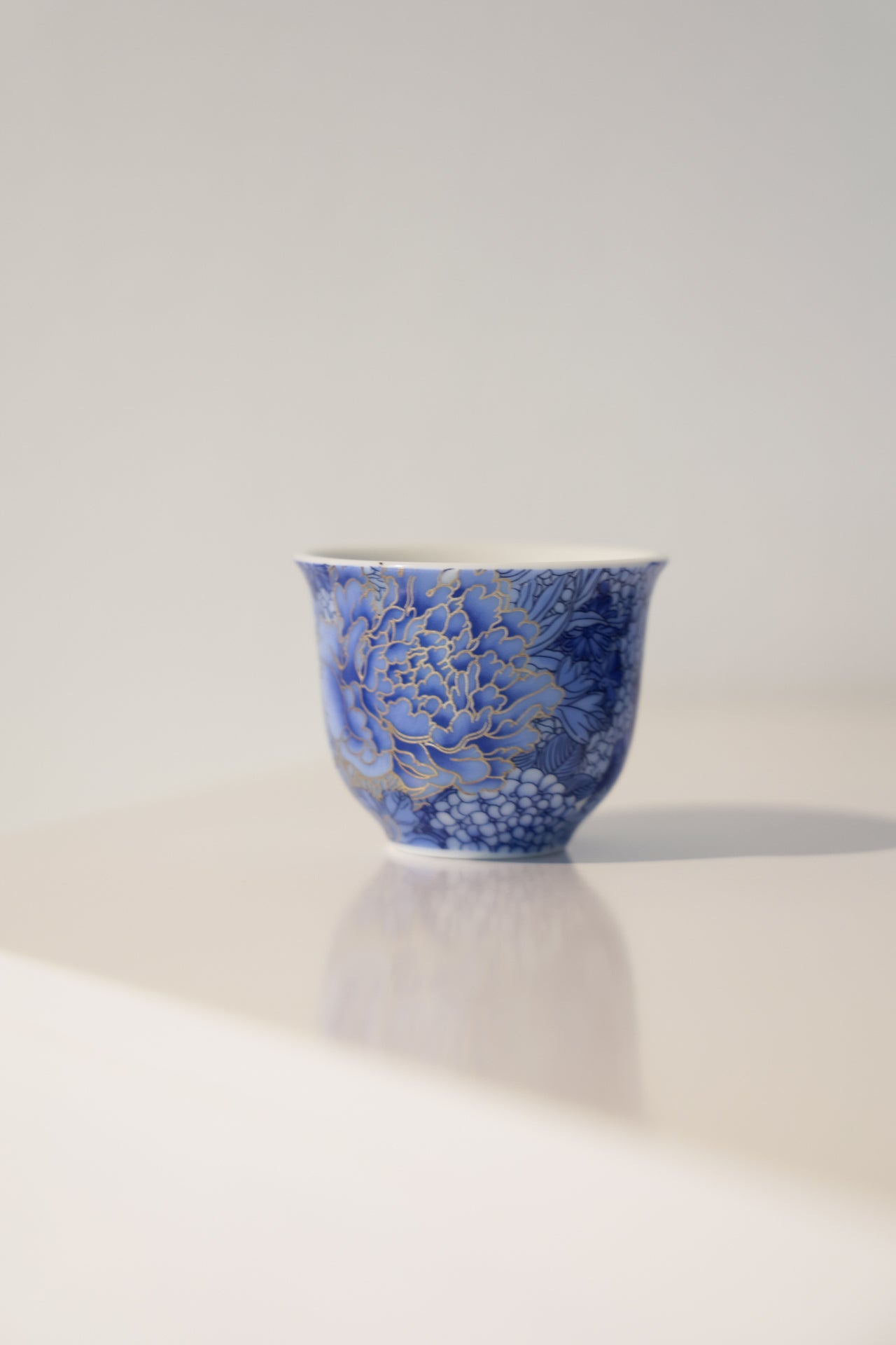 Taiwu Hidden Dragon Tea Set | Hand-Painted Silver & Blue-and-White