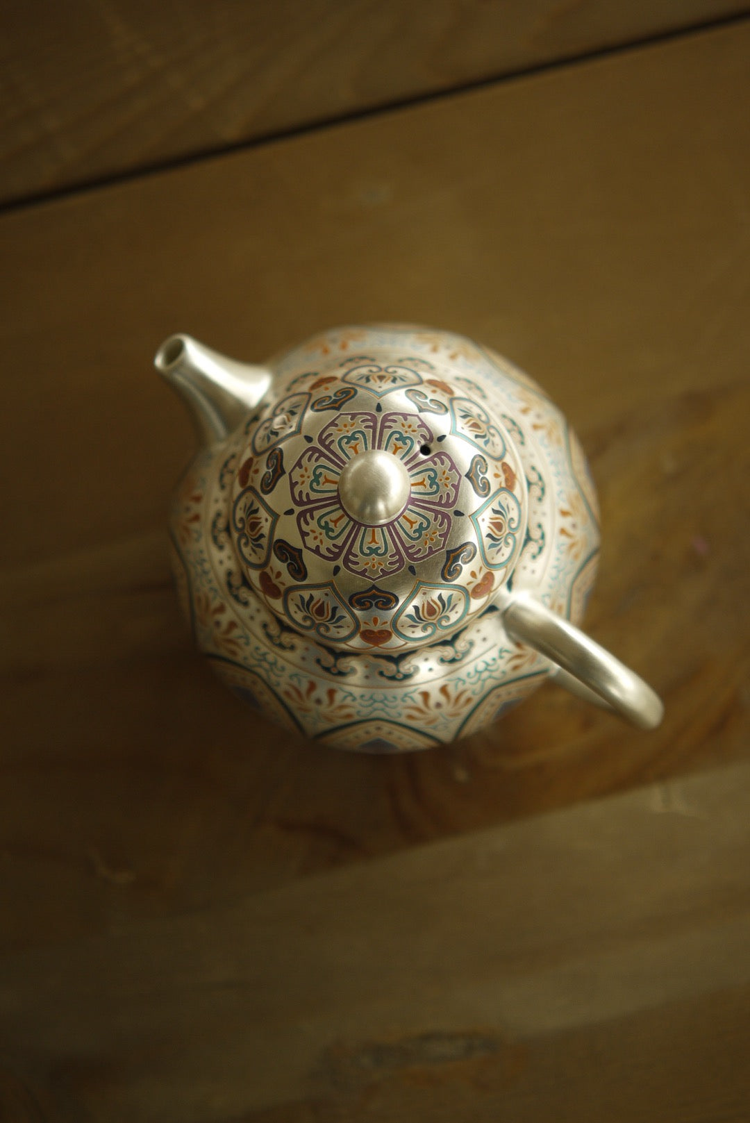 Elegant Classical Silver Teapot