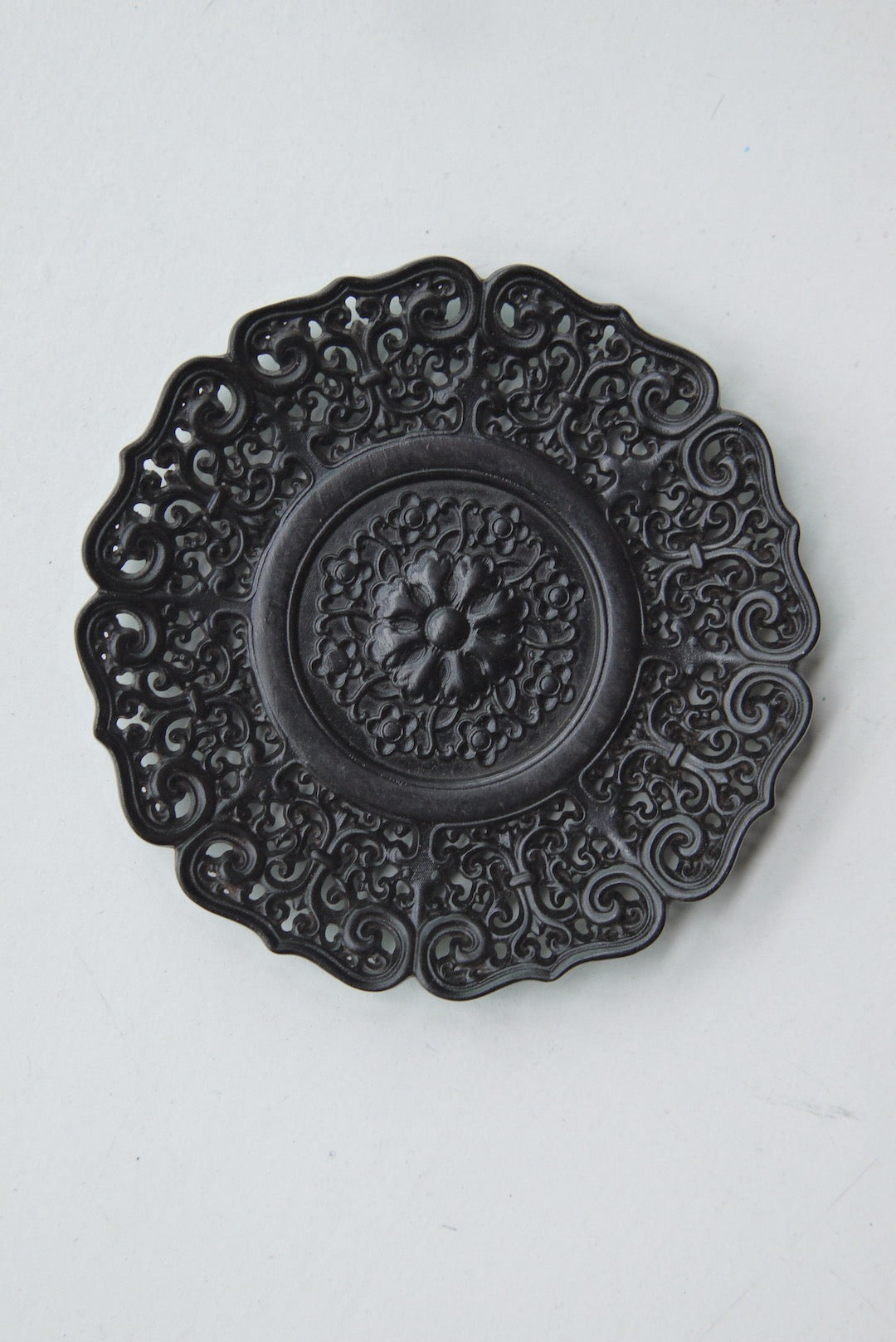 Plateau à thé en bois sculpté à la main