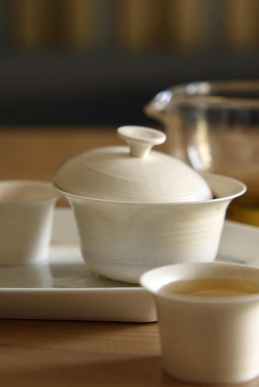 Chinese Handmade Vintage Gongfu Lovely Gaiwan Teacup Set|Best Ceramics