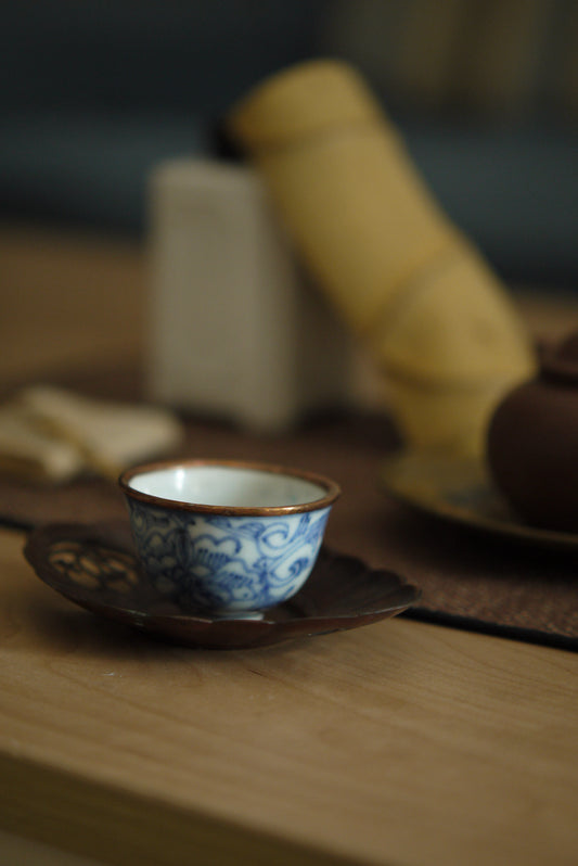 Ancient Lovely Wabisabi Style China Teochow Gongfu Teacup|Best Ceramics