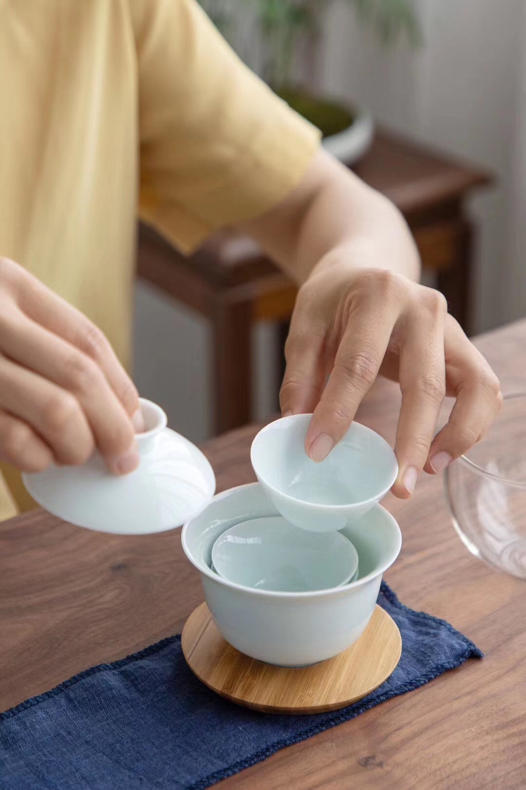 Travel Gaiwan Tea Set Teacups Fair Cup Tea Lover Choice| Best Ceramics