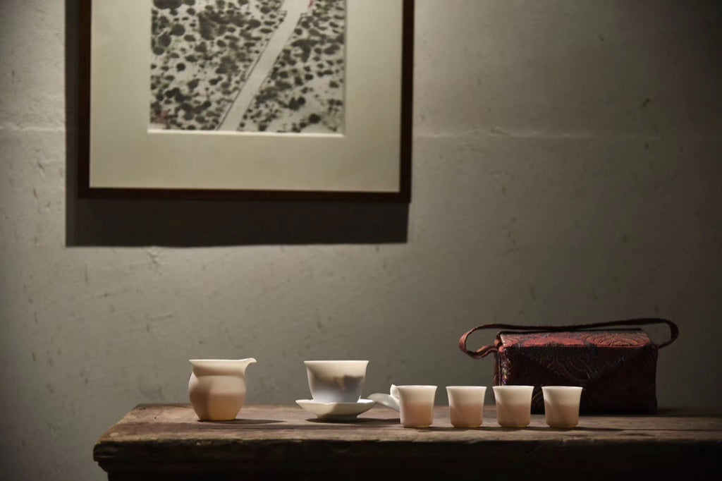 Best Ceramics | Gaiwan Easy Go Ultrathin Teaset Blanc De Chine Tea Ware | Designed by Huawen