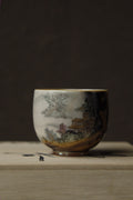 Hand-painted Wood-firing Ceramic Vintage Kungfu Teacup|Best Ceramics