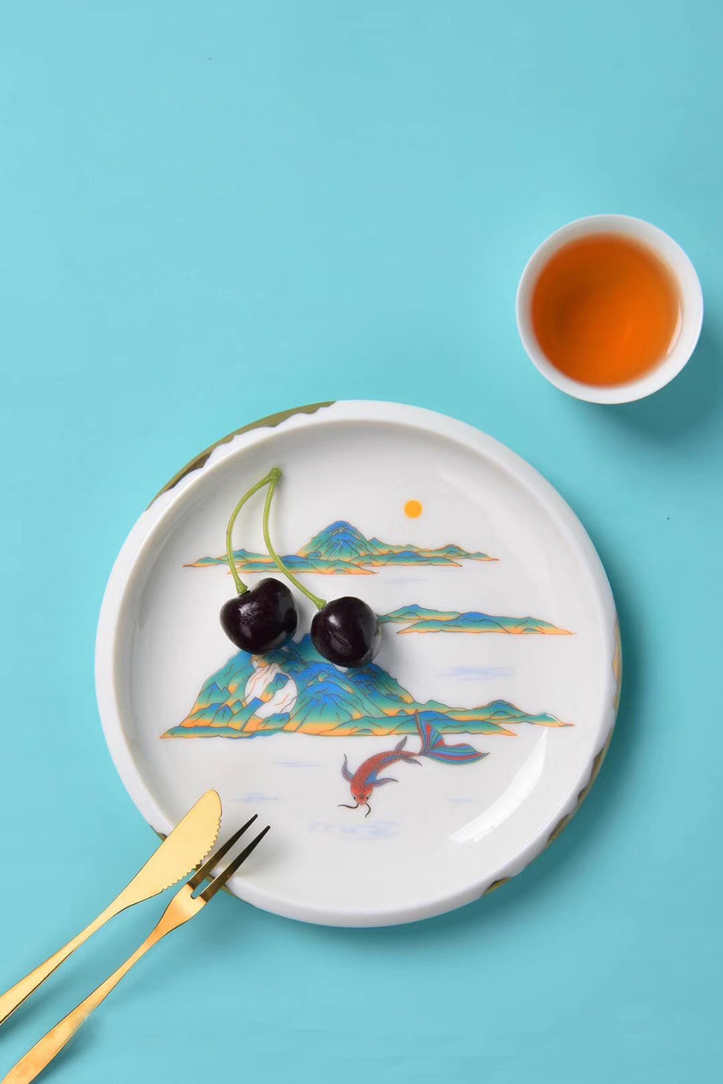 Mountain Theme Tea Sets