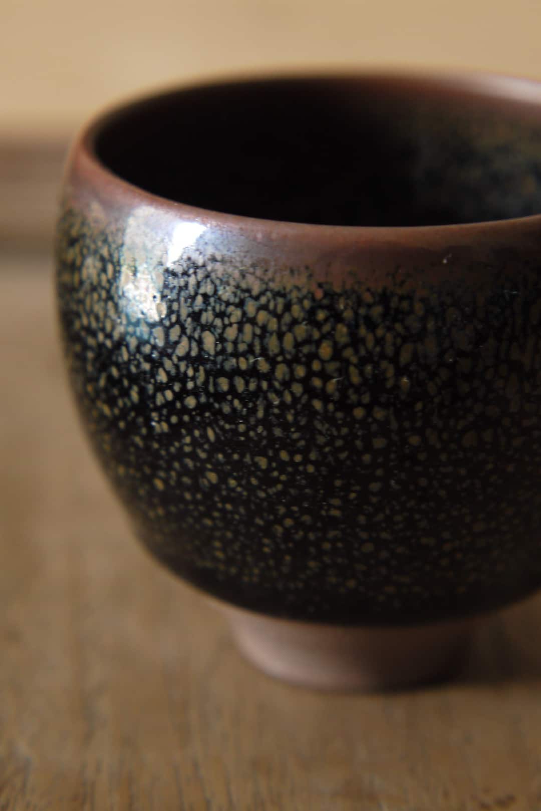 Japan Style Black Oil Spot Tenmoku Jian Ware Teacup|Best Ceramics